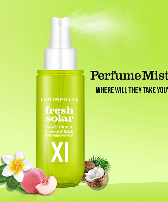 KissICON Fresh sunflower tone KissIcon Brazilian Body Fragrance Mist Long Lasting Scent