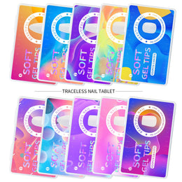 KissICON Frosted Almond Nails Press On Acrylic Tips -
