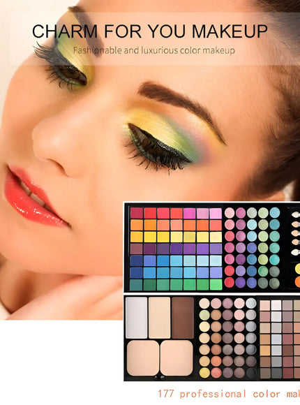 KissICON Full 177 Color Makeup Kit For Women All
