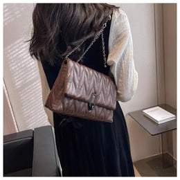 KissICON Full Grain Leather Crossbody – Parisian Petite Tweed