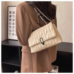 KissICON Full Grain Leather Crossbody – Parisian Petite Tweed