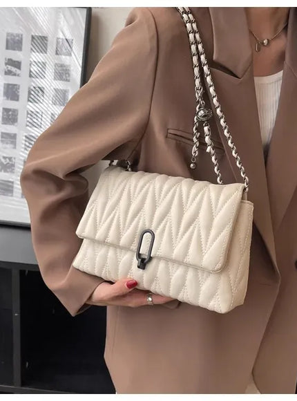 KissICON Full Grain Leather Crossbody – Parisian Petite Tweed