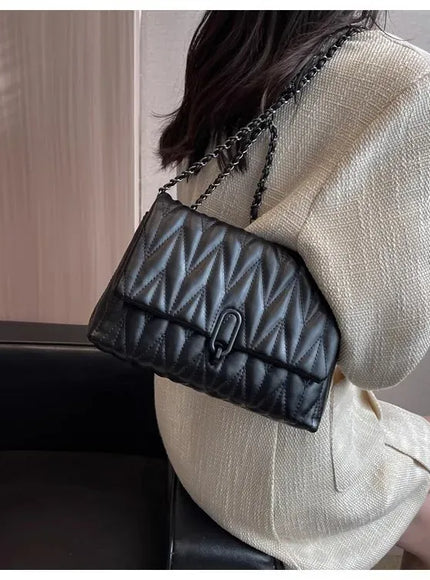 KissICON Full Grain Leather Crossbody – Parisian Petite Tweed