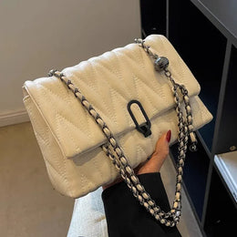 KissICON Full Grain Leather Crossbody – Parisian Petite Tweed