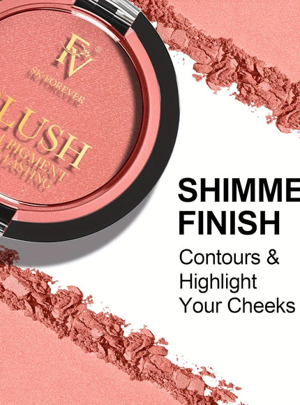jkthpu-45 FV Long Lasting Powder Blush - Lightweight Shimmer