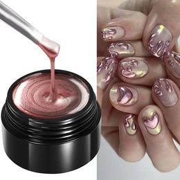 KissICON G-285-02 KissIcon Metallic Gel Nail Polish Chrome - Mirror
