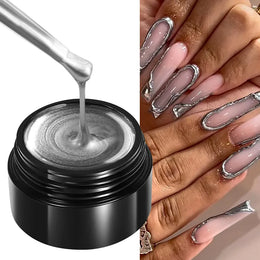 KissICON G-285-03 KissIcon Metallic Gel Nail Polish Chrome - Mirror