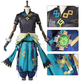 KissICON Genshin Impact Kinich Cosplay Costume Adult Carnival Uniform  Anime Halloween Party Costumes Masquerade Women Game