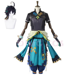 KissICON Genshin Impact Kinich Cosplay Costume Adult Carnival Uniform  Anime Halloween Party Costumes Masquerade Women Game