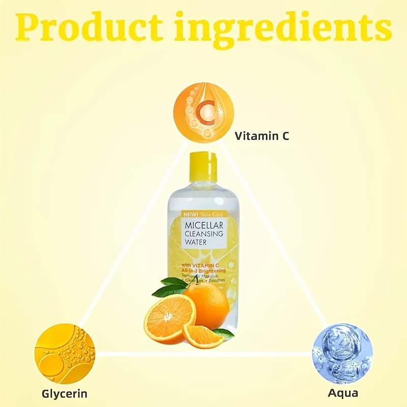 KissICON Gentle Vitamin C Micellar Water Deep