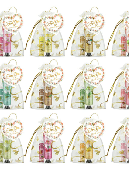 KissICON Gift set 30 sets KissIcon Hand Cream And Lip Balm Set For