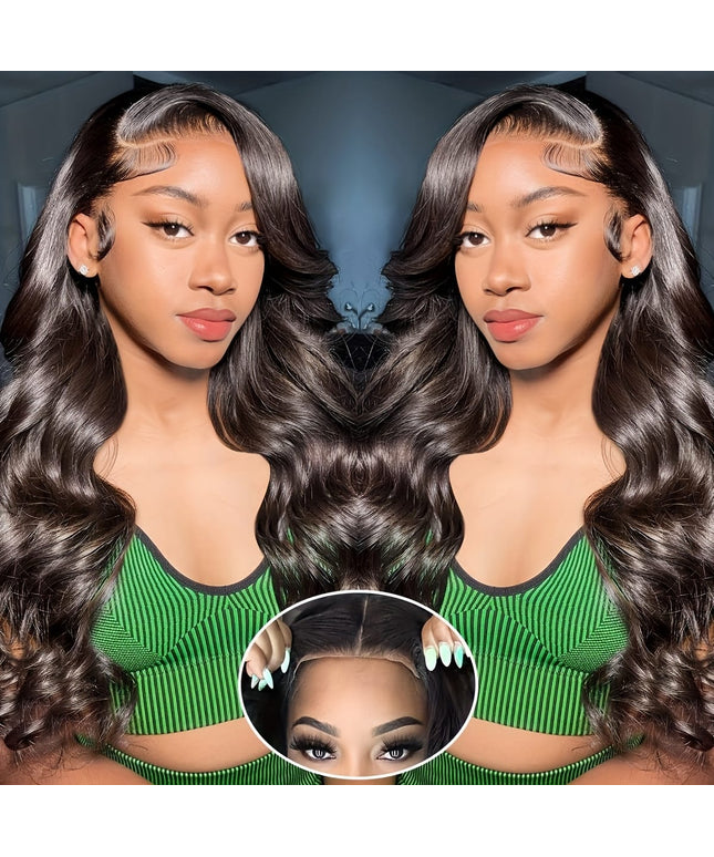 KissICON Glueless Wig 6x4 Lace Closure Body