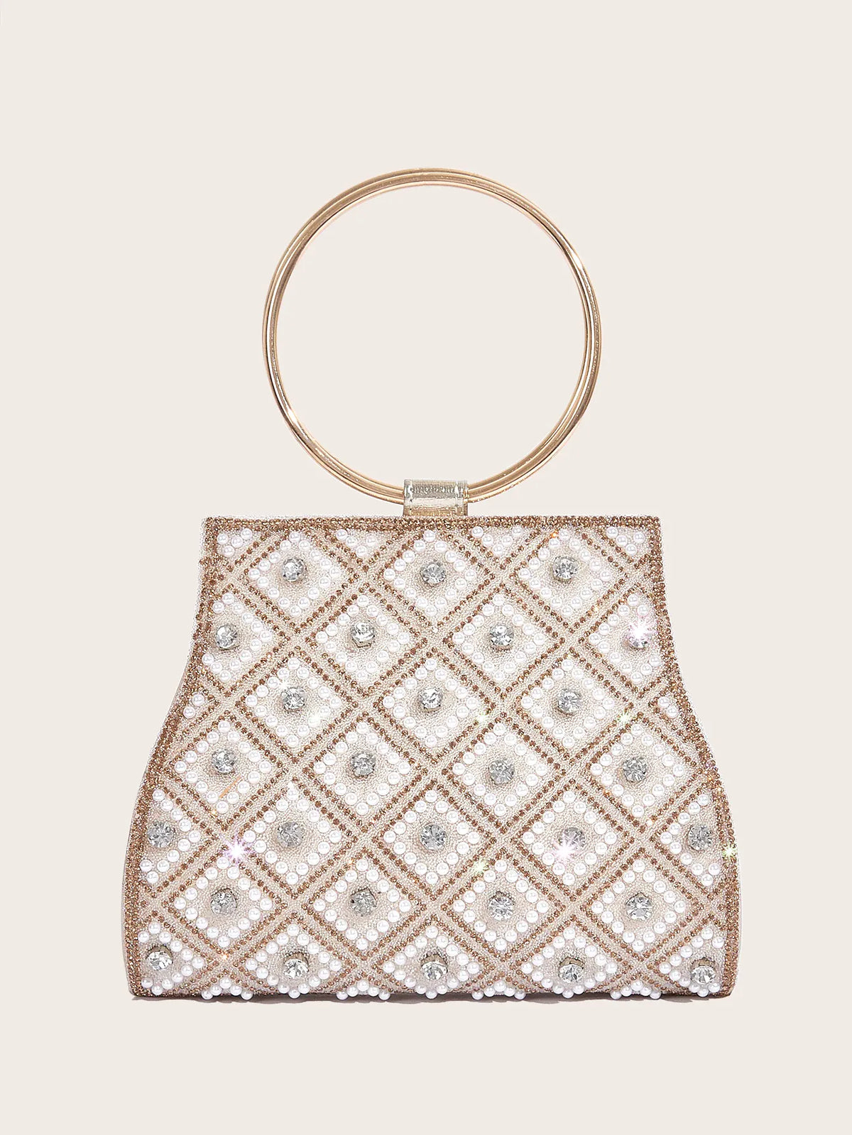 Dropshipman GOLD-2 / CHINA Women's Diamond Handbags Rhinestones Evening Bags Bridal Stones Clutch Purse Lady Clutches Bags Party Wedding Evening Bag Female