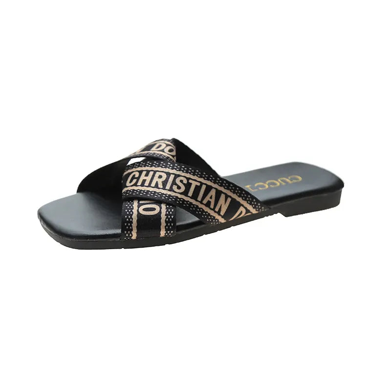 KissICON Gold / 40 Designer summer new women's Sandals