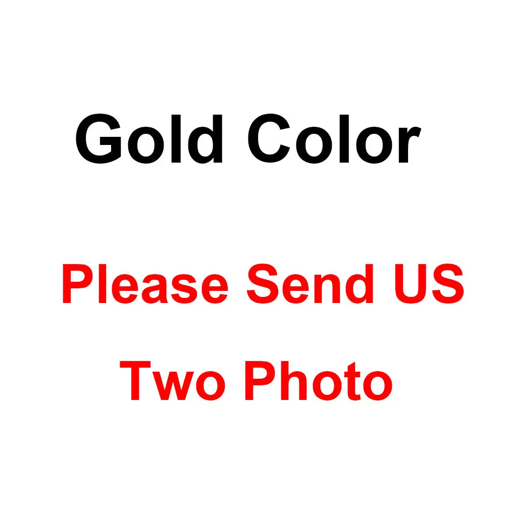 KissICON Gold / 4mm Tennis Chain / China Mainland|24inch Chain Customized Double-Side Photo Necklace Picture Pendant Chain Personalized Cubic Zirconia Hip Hop Jewelry Gift for Men Women