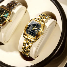 KissICON gold black 2 KissIcon Light Luxury Women Watch - Waterproof Calendar