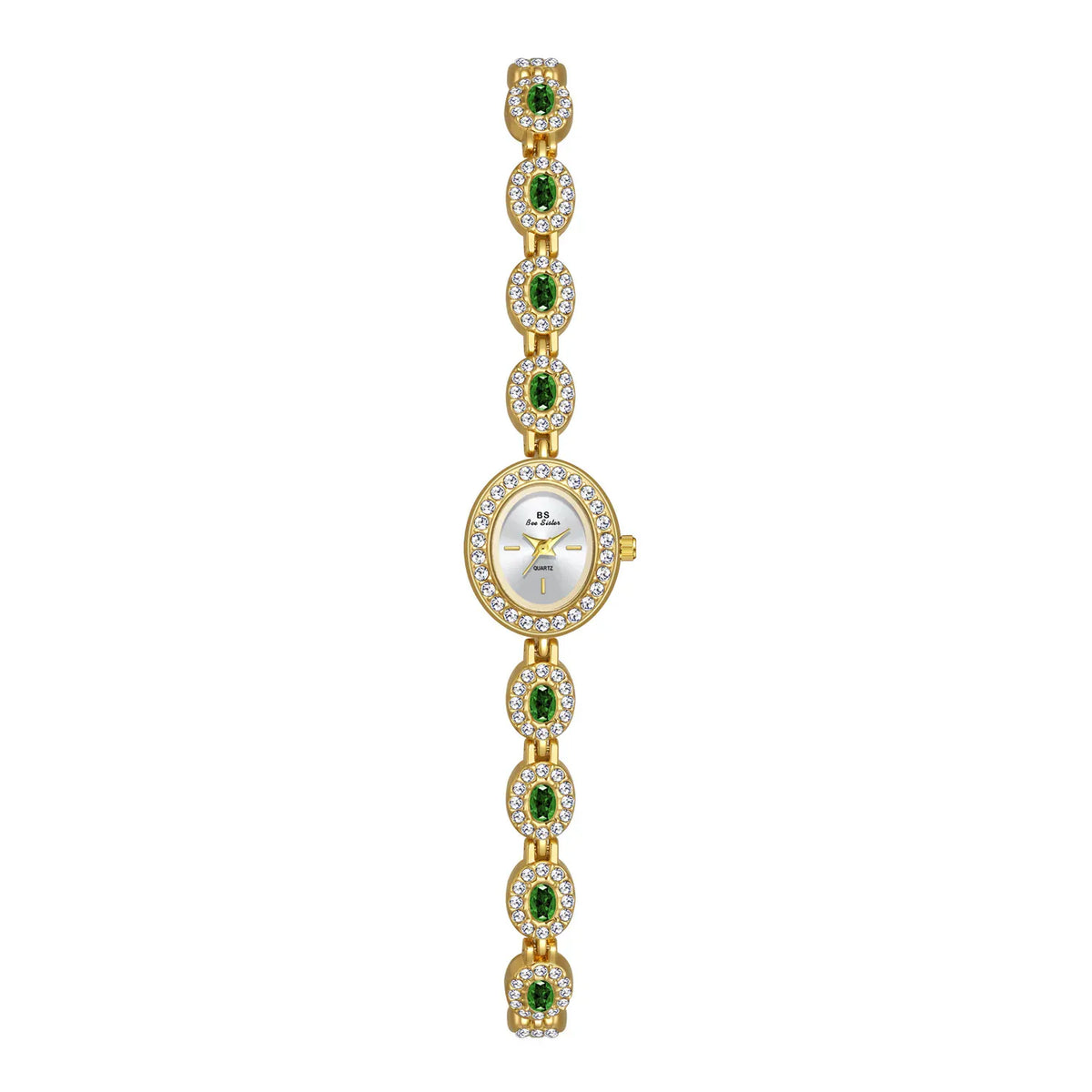 KissICON Gold green KissIcon UTHAI Women Chain Watch Light Luxury -