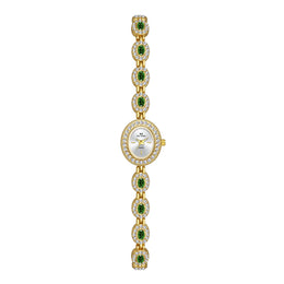 KissICON Gold green KissIcon UTHAI Women Chain Watch Light Luxury -
