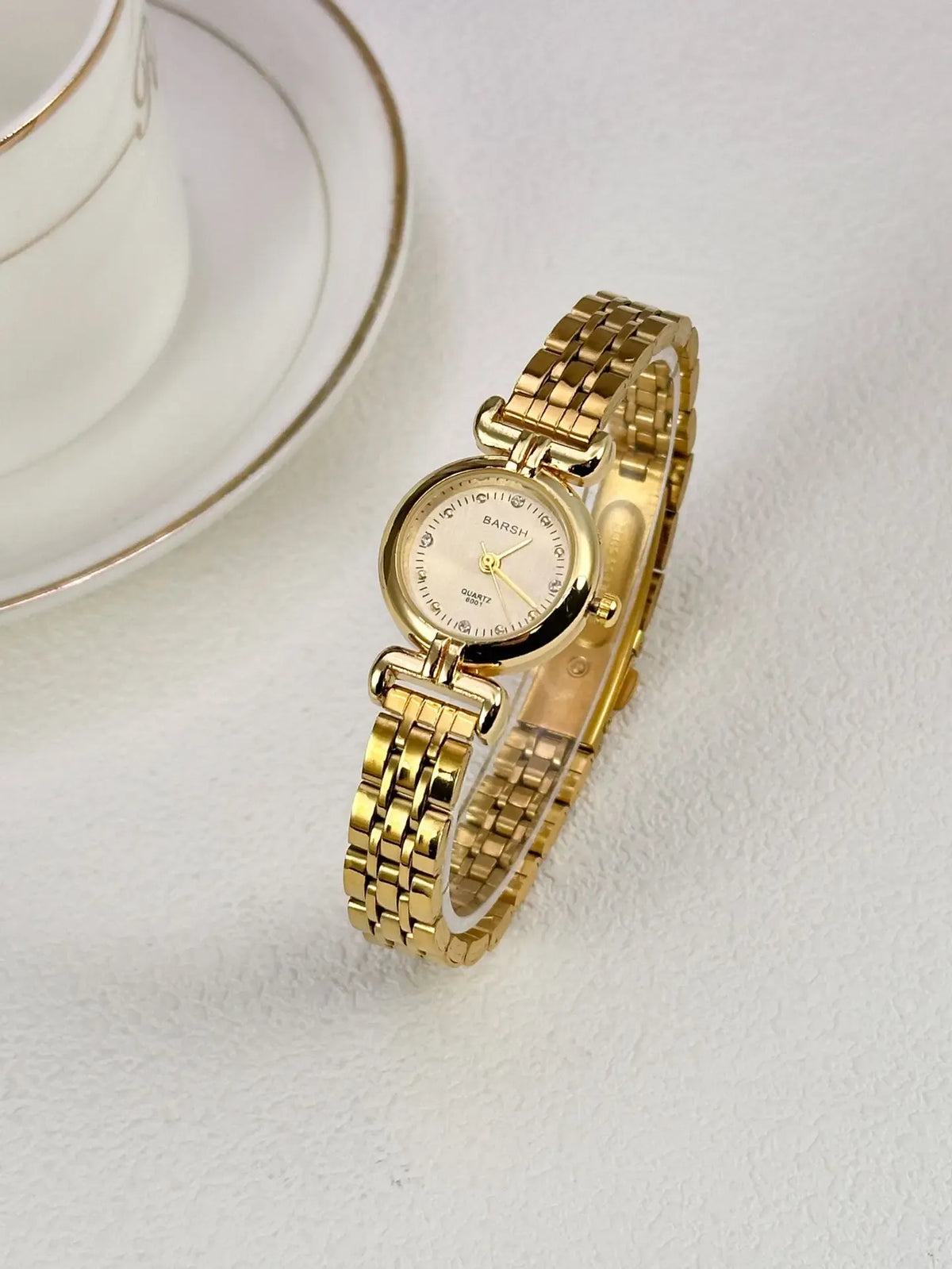 KissICON Gold KissIcon 2025 Women Watch Gold Steel Strap -
