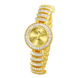 KissICON Gold KissIcon UTHAI Mermaid Diamond Waterproof Quartz Watch
