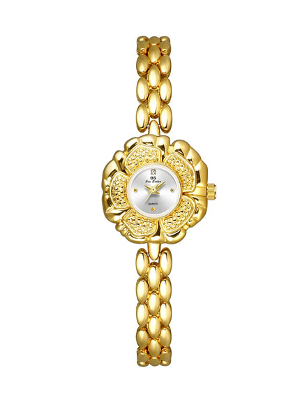 KissICON Gold KissIcon UTHAI Womens Watch Camellia Gold - Waterproof