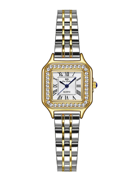 KissICON Gold silver KissIcon INS Stainless Steel Cheetah Watch - Waterproof