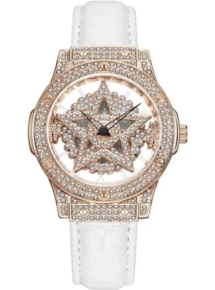 KissICON Gold UTHAI L99 Women Watch 360 Rotation Diamond Luxury