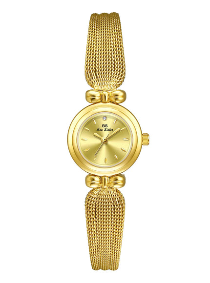 KissICON Gold UTHAI Women Luxury Gold Bracelet Watch Waterproof Quartz
