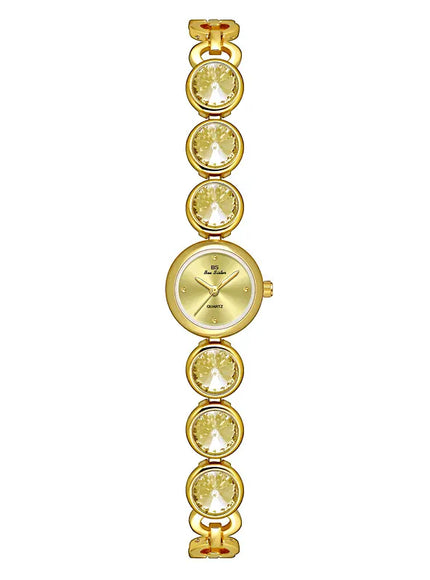KissICON Gold UTHAI Womens Watch Champagne Gold Waterproof - Quartz