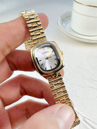 gold white