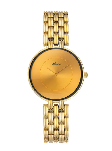 KissICON Gold-woman KissIcon UTHAI Women Watch Light Luxury Brand -