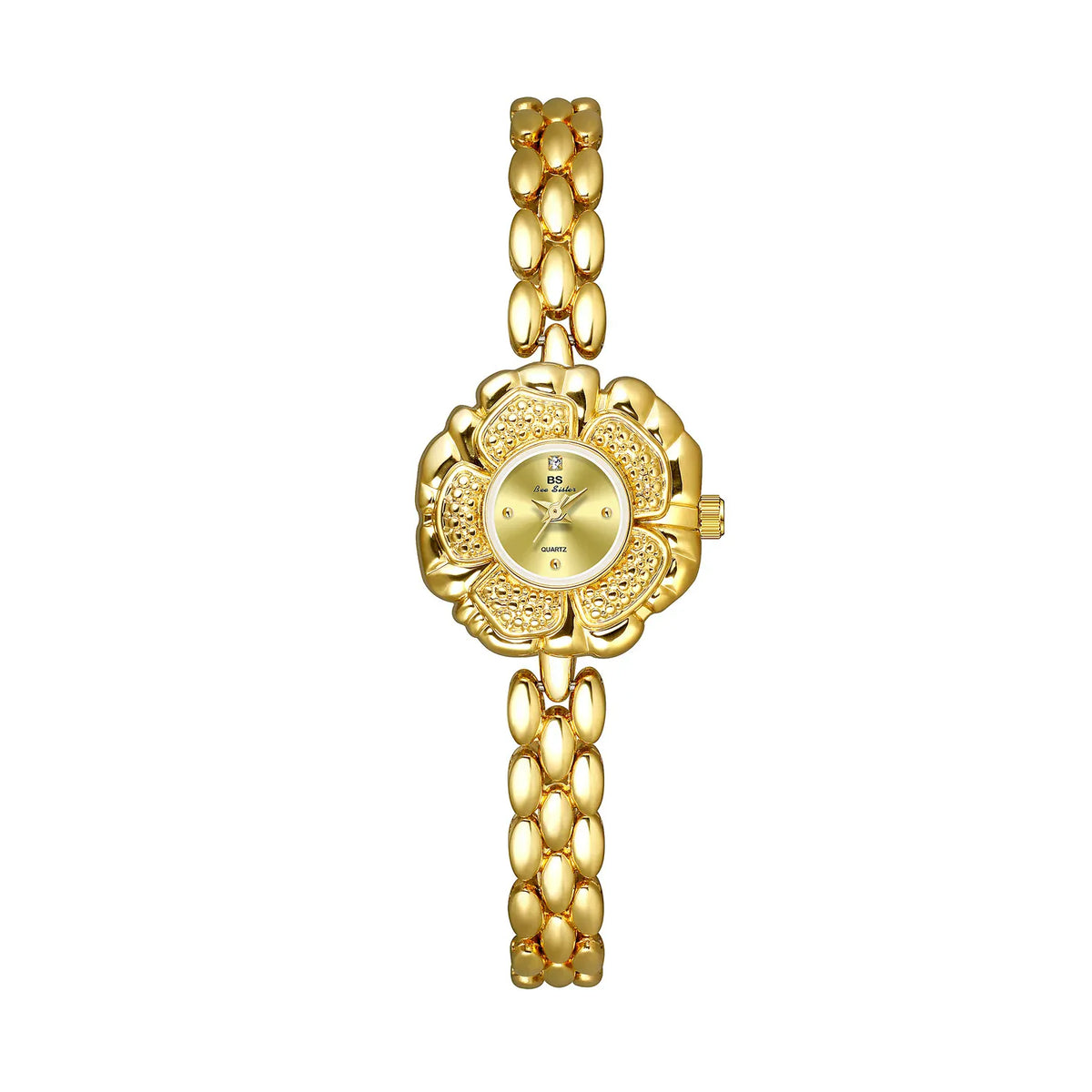 KissICON Gold2 KissIcon UTHAI Womens Watch Camellia Gold - Waterproof