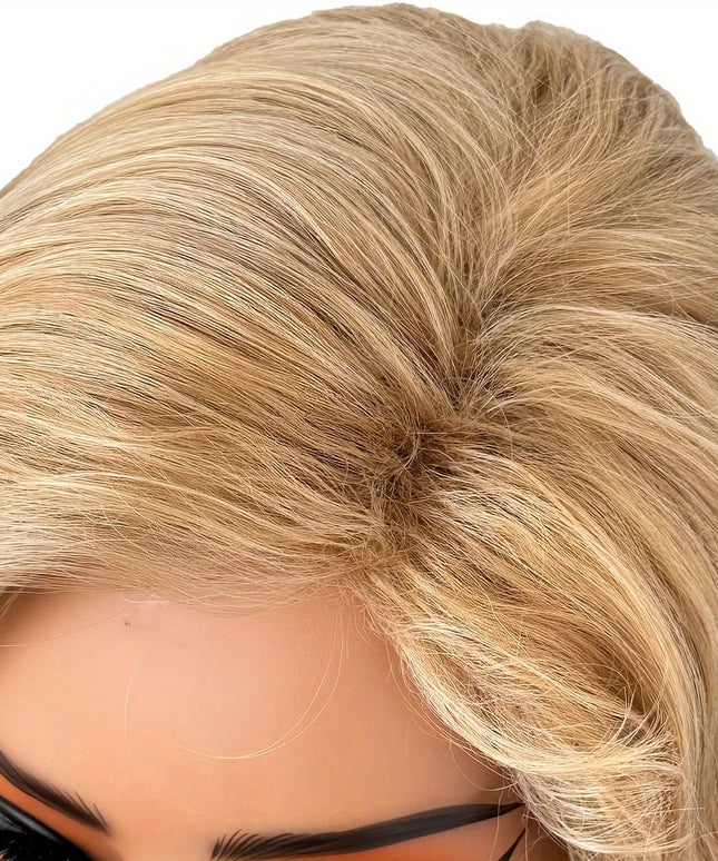 KissICON Golden / 14inch KissIcon Women's Golden Blonde Wig - 150 Density