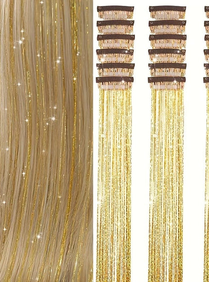 KissICON Golden / 20inch KissIcon 18Pcs Hair Clips 20Inch - Heat Resistant