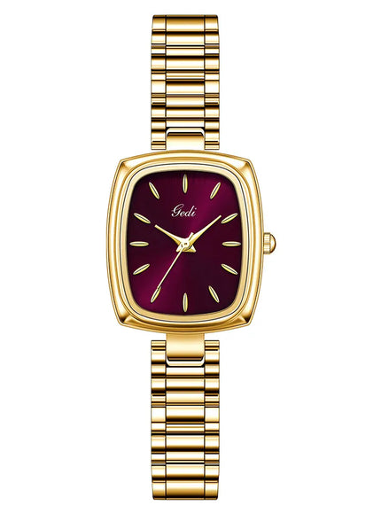 KissICON golden brown KissIcon Luxury Women Watch Beimu Dial - Waterproof