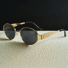 Golden Frame Grey Lens