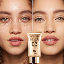 jkthpu-45 Golden Snail BB Cream Foundation Primer Full Coverage