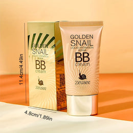 jkthpu-45 Golden Snail BB Cream Foundation Primer Full Coverage