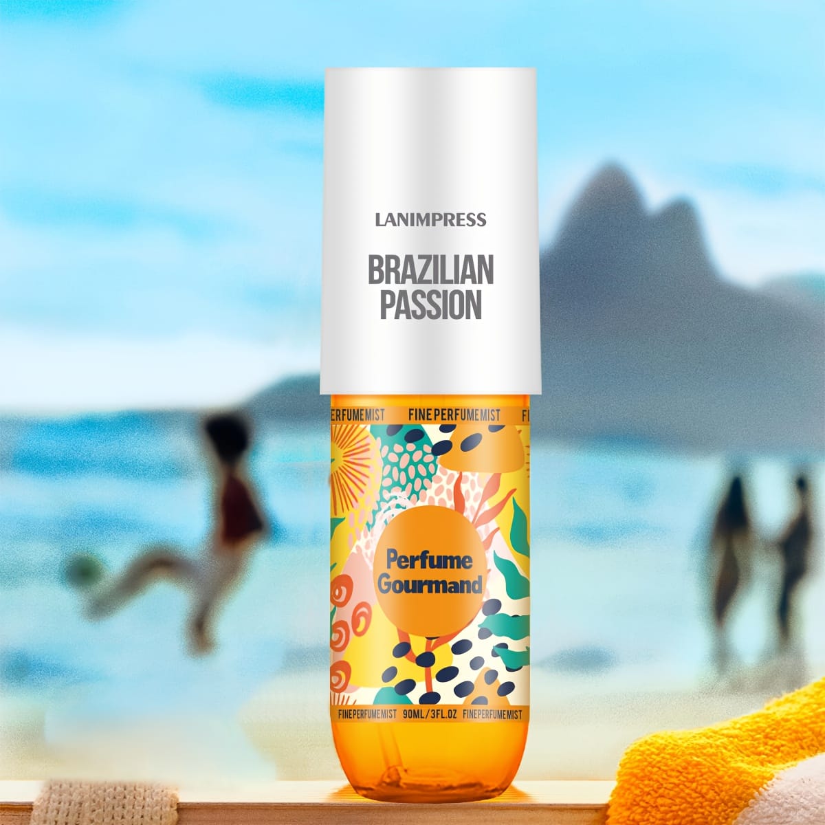 KissICON Gourmet style Brazilian Passion 90ml Body Hair Mist Bra