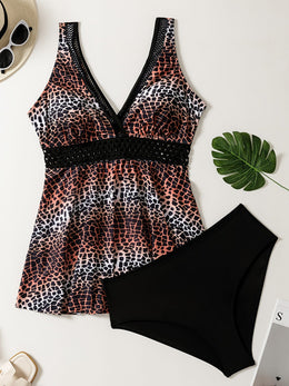 KissICON Gradient Curve Tankini – Embrace Your Curves