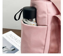 KissICON Grande Capacidade Para Mulheres Nylon Dur