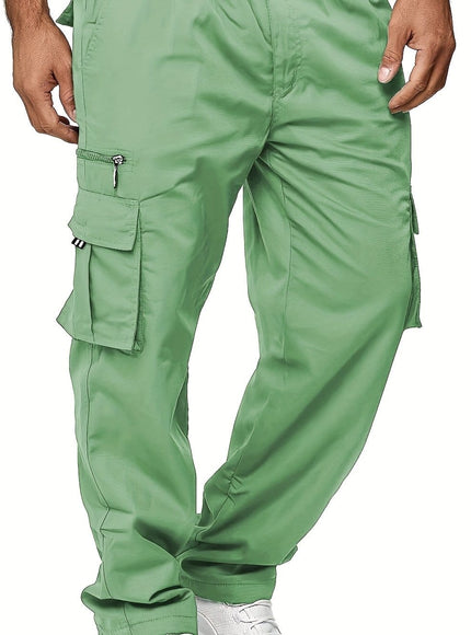 KissICON Grass Green / UK 32 Vintage Thick Cargo Pants City Walks  Outdoor Adventures