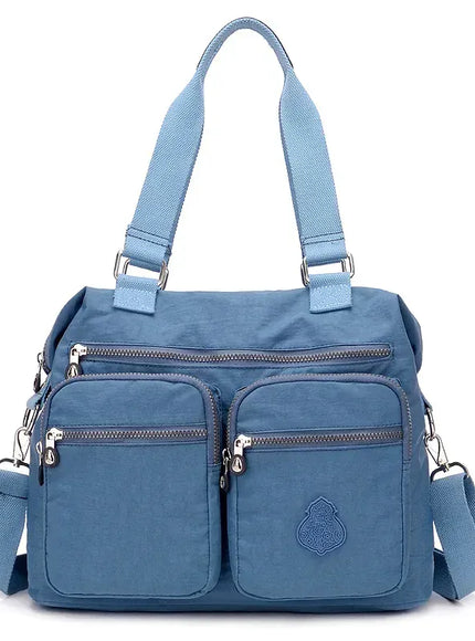 KissICON GRAY / CHINA Women's Top-handle Big Handbag – Nylon Bags Waterproof