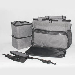 KissICON GRAY Multifunctional Camping Kitchenware Storage Small Folding Tool