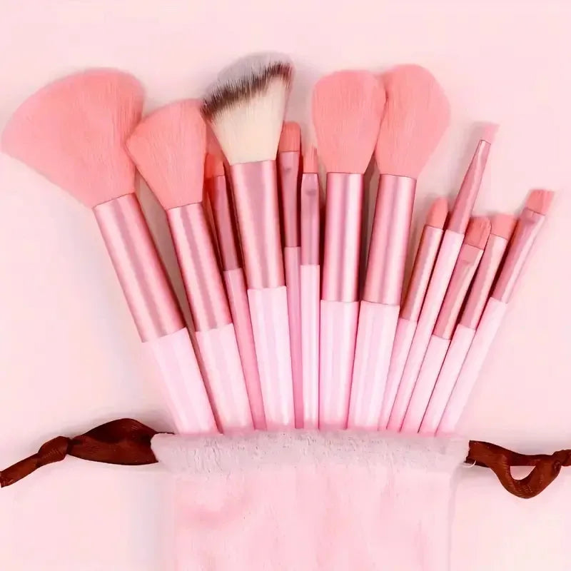 KissICON GRAY Professional Makeup Brush Set 13 or 33 Piece
