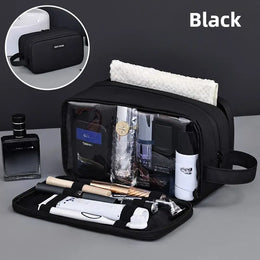 KissICON GRAY Toiletries Men's Business Trip Fitness Bath Cosmetic