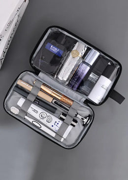 KissICON GRAY Toiletries Men's Business Trip Fitness Bath Cosmetic
