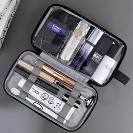 KissICON GRAY Toiletries Men's Business Trip Fitness Bath Cosmetic
