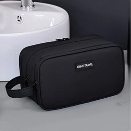 KissICON GRAY Toiletries Men's Business Trip Fitness Bath Cosmetic