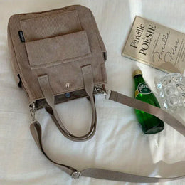 KissICON GRAY Tote – Veludo Cotel Lav